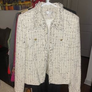 Casual Corner Tweed Blazer
